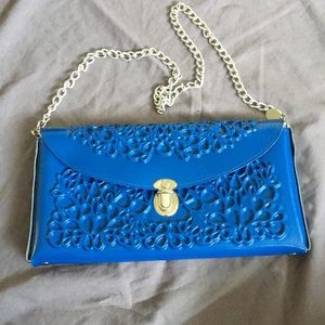 Electric Blue Clutch